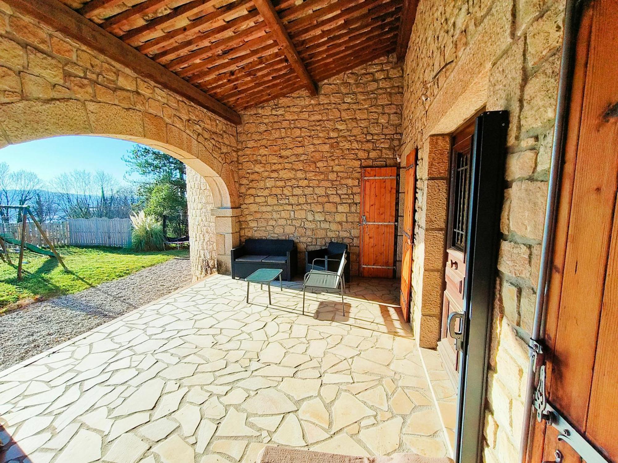 Gite De Jastres Aubenas Buitenkant foto